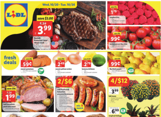 Lidl Weekly Ad Oct 20 – Oct 26, 2021