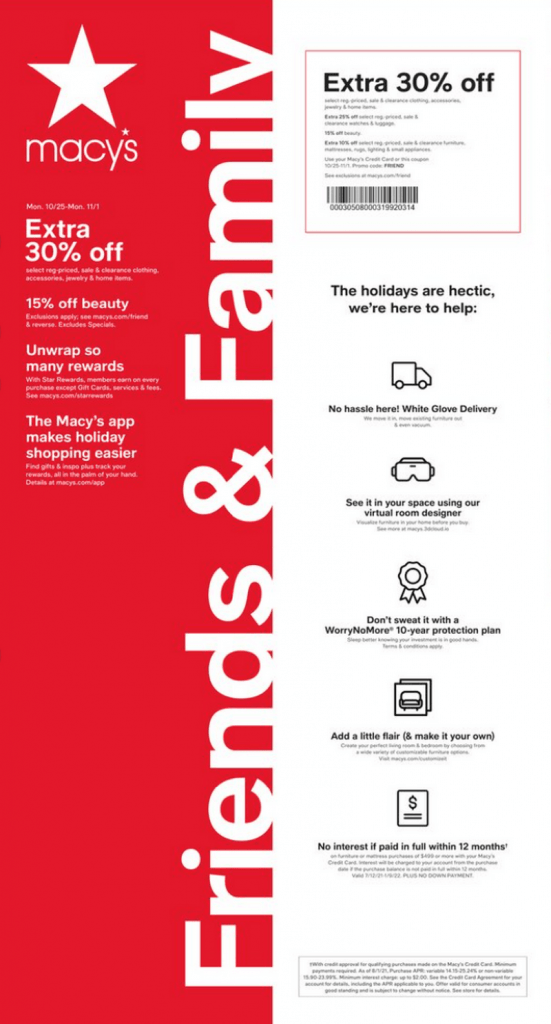 Macy's Weekly Ad Oct 31 Nov 11, 2021