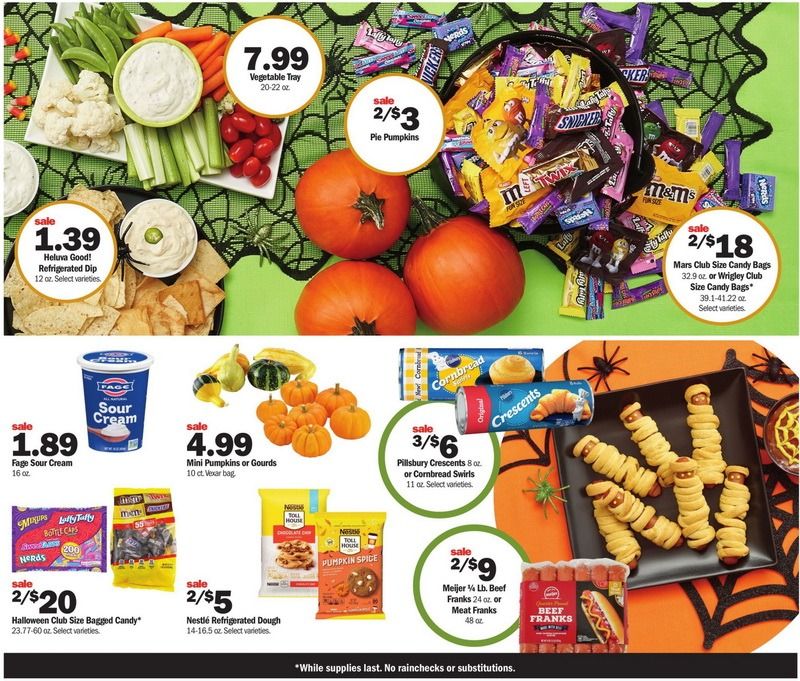 Meijer Halloween Ad Oct 17 Oct 23, 2021