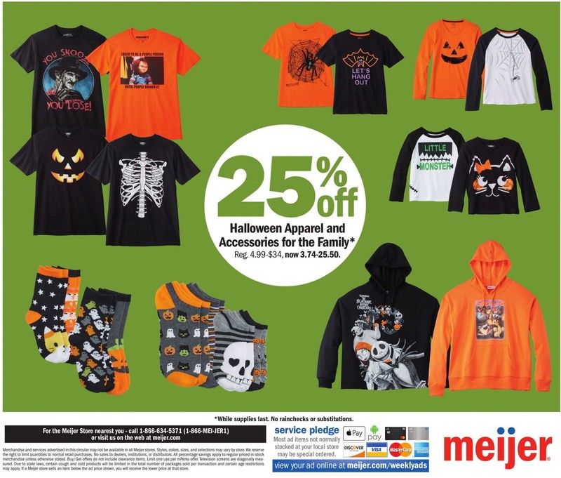 Meijer Halloween Ad Oct 17 Oct 23, 2021