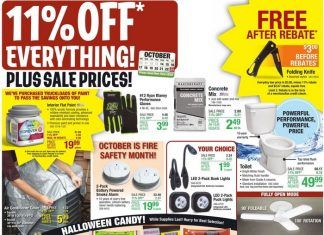 Menards Weekly Ad Oct 14 – Oct 23, 2021