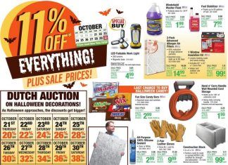Menards Weekly Ad Oct 21 – Oct 30, 2021