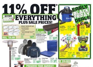 Menards Weekly Ad Oct 28 – Nov 06, 2021