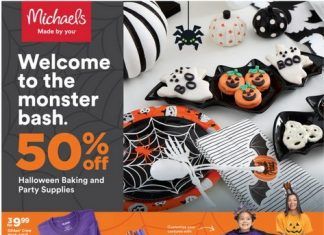 Michaels Weekly Ad Oct 24 – Oct 30, 2021 (Halloween Promotion Included)