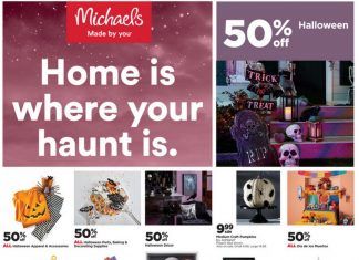 Michaels Weekly Ad Oct 03 – Oct 09, 2021 (Halloween Promotion Included)