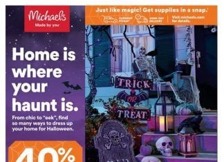 Michaels Weekly Ad Oct 10 – Oct 16, 2021 (Halloween Promotion Included)
