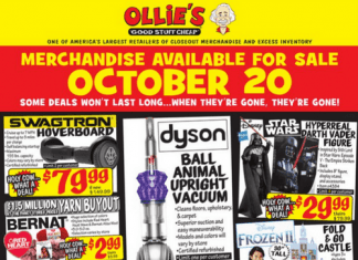 Ollie’s Weekly Ad Oct 21 – Oct 26, 2021