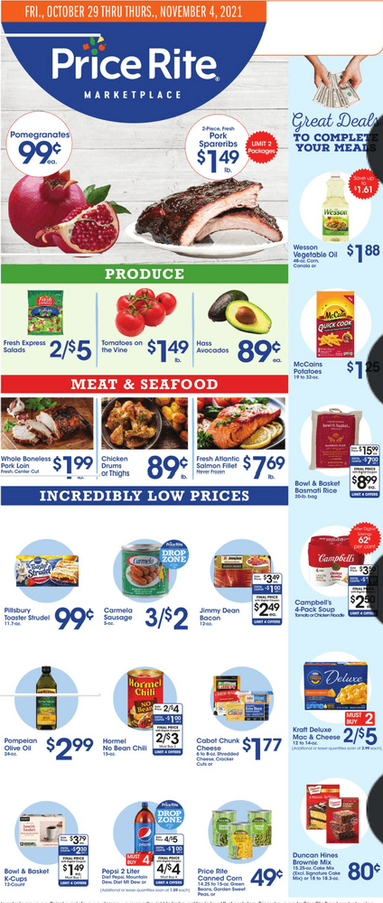Price Rite Weekly Ad Oct 29 – Nov 04, 2021