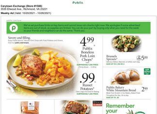 Publix Weekly Ad Oct 20 – Oct 26, 2021 (Halloween Promotion Included)
