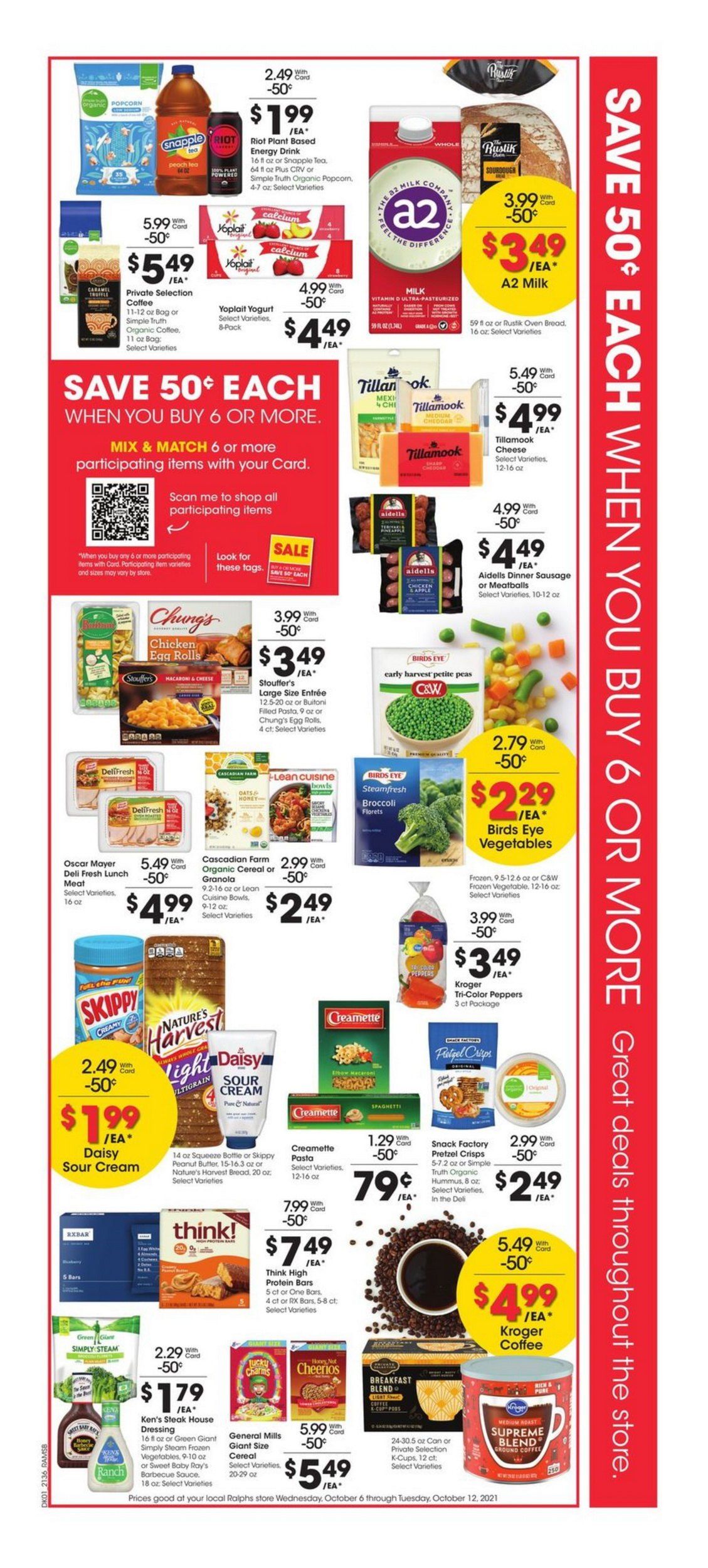 Ralphs Weekly Ad Oct 06 – Oct 12, 2021 (Halloween Promotion Included)