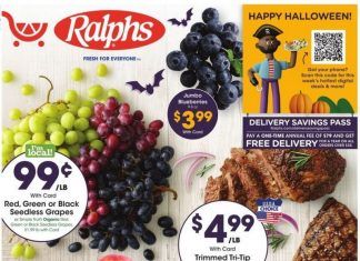 Ralphs Weekly Ad Oct 27 – Nov 02, 2021 (Halloween Promotion Included)