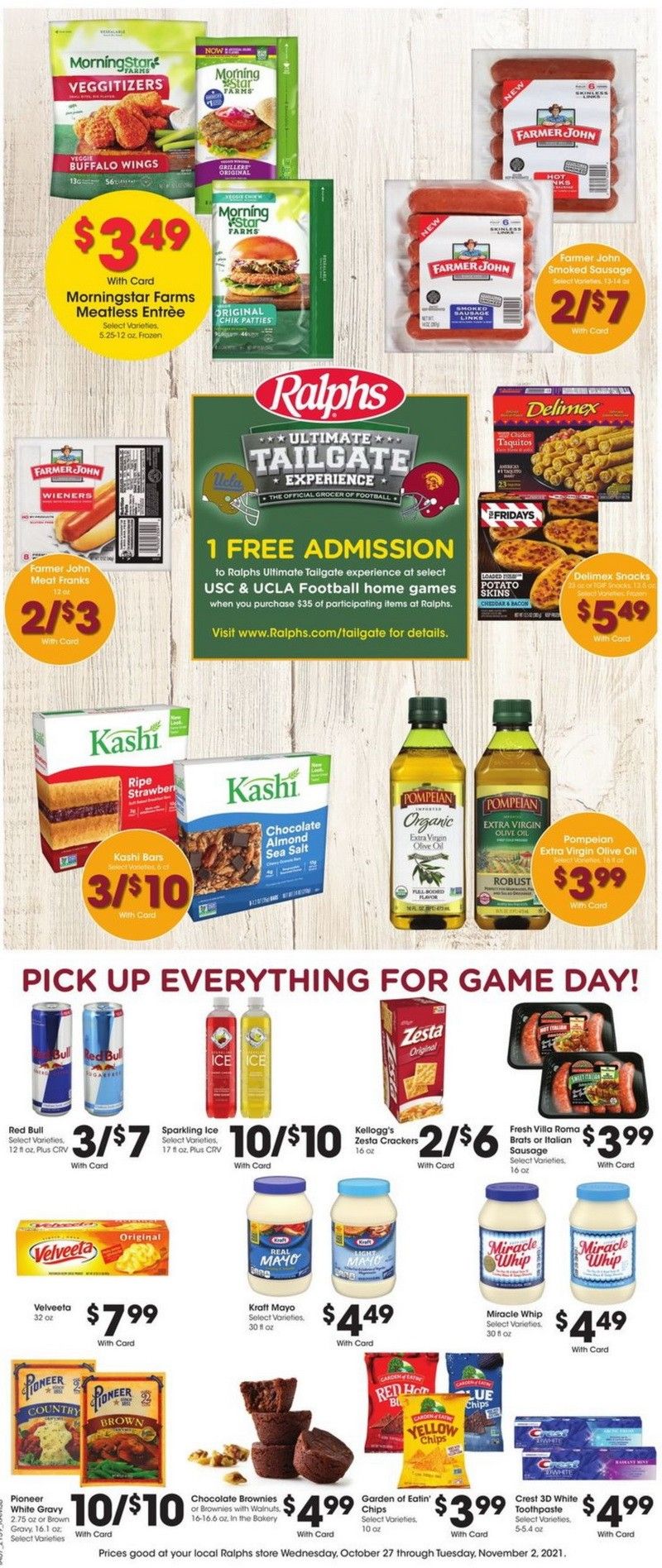 Ralphs Weekly Ad Oct 27 – Nov 02, 2021 (Halloween Promotion Included)
