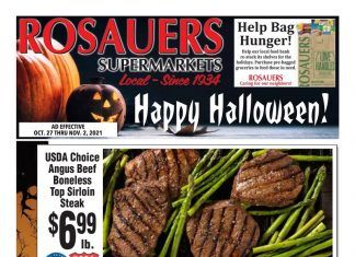 Rosauers Weekly Ad Oct 27 – Nov 02, 2021 (Halloween Promotion Included)