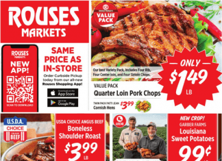 Rouses Weekly Ad Oct 20 – Oct 27, 2021