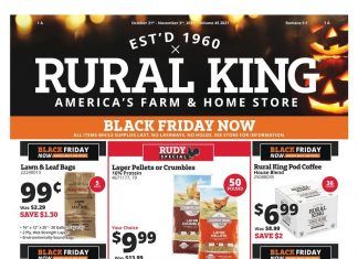 Rural King Weekly Ad Oct 21 – Nov 03, 2021