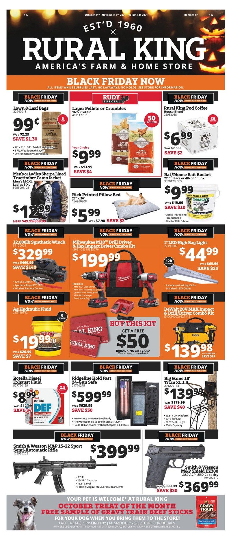 Rural King Weekly Ad Oct 21 Nov 03, 2021