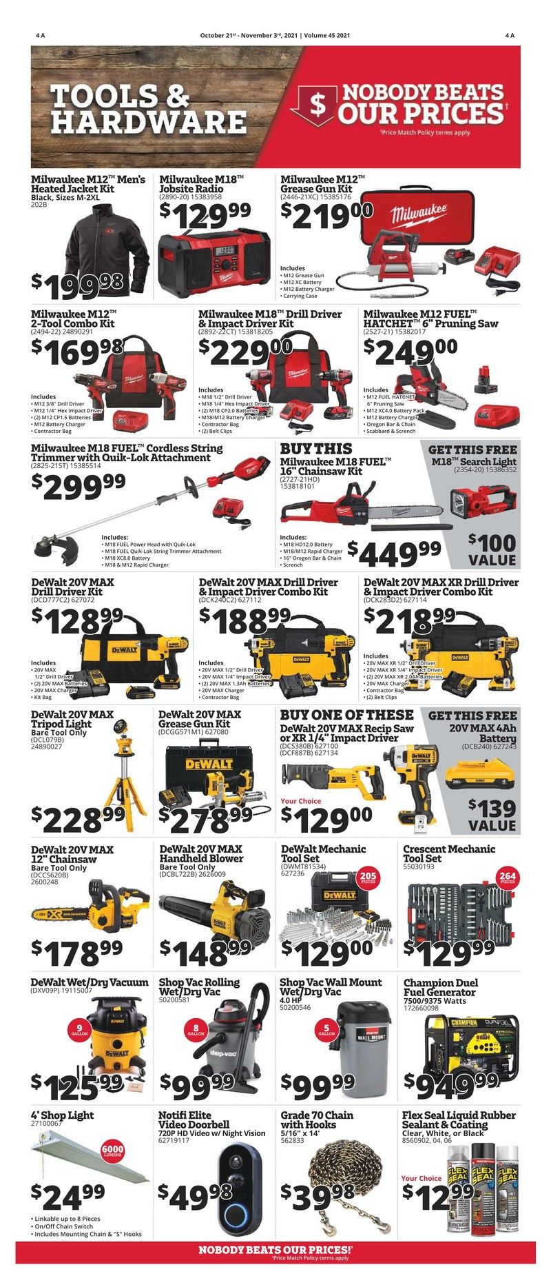 Rural King Weekly Ad Oct 21 Nov 03, 2021