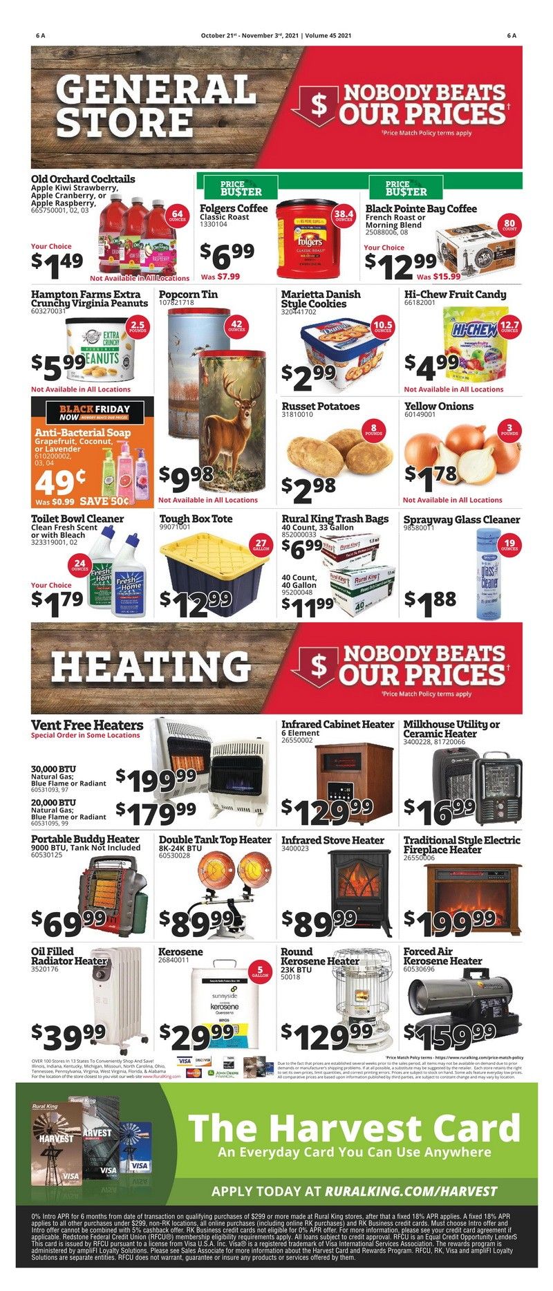 Rural King Weekly Ad Oct 21 Nov 03, 2021