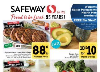 Safeway Weekly Ad Oct 20 – Oct 26, 2021 (Halloween Promotion Included)