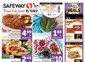 Safeway Weekly Ad Oct 27 – Nov 02, 2021 (Halloween Promotion Included)