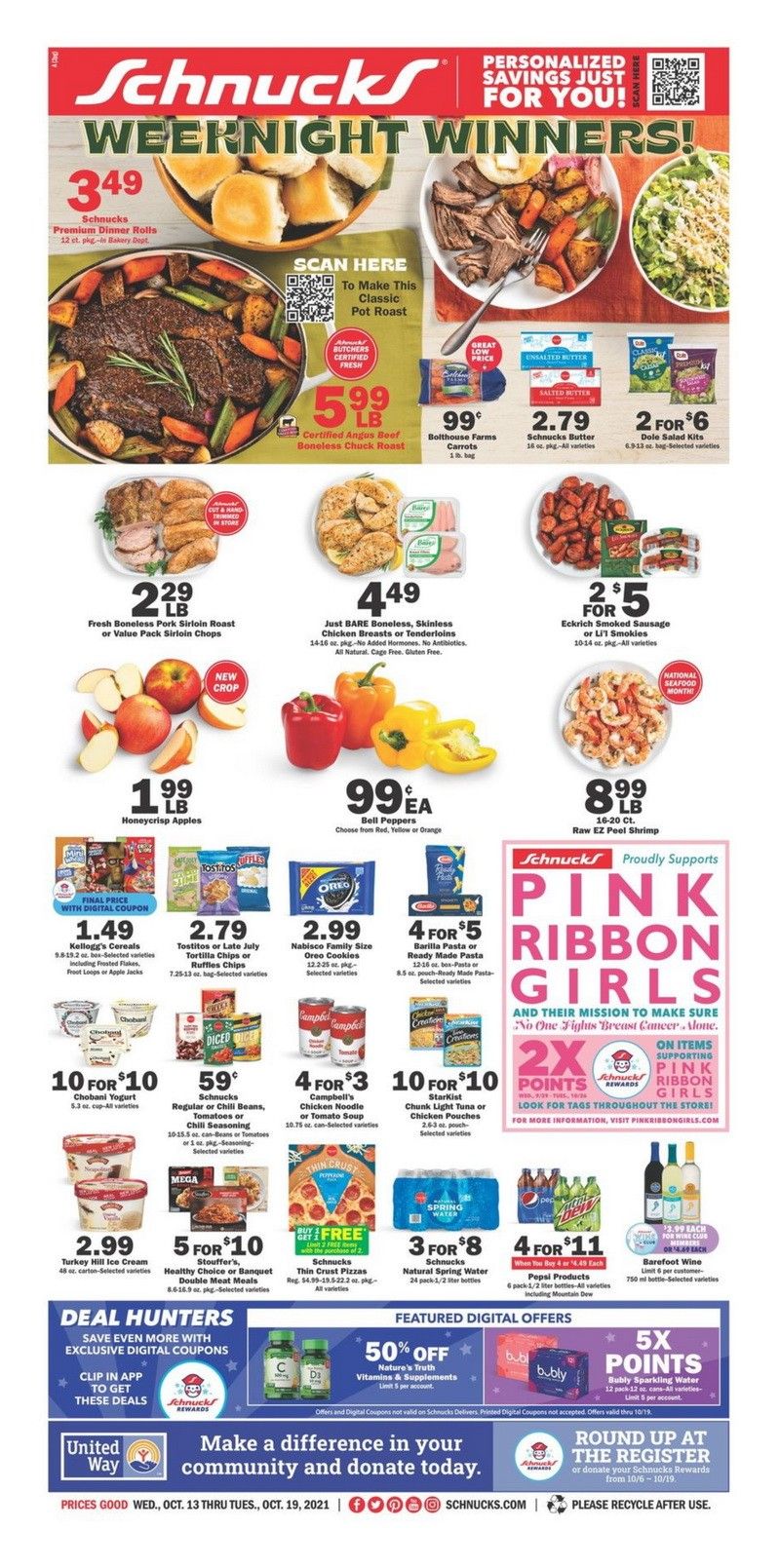 Schnucks Weekly Ad Oct 13 Oct 19, 2021