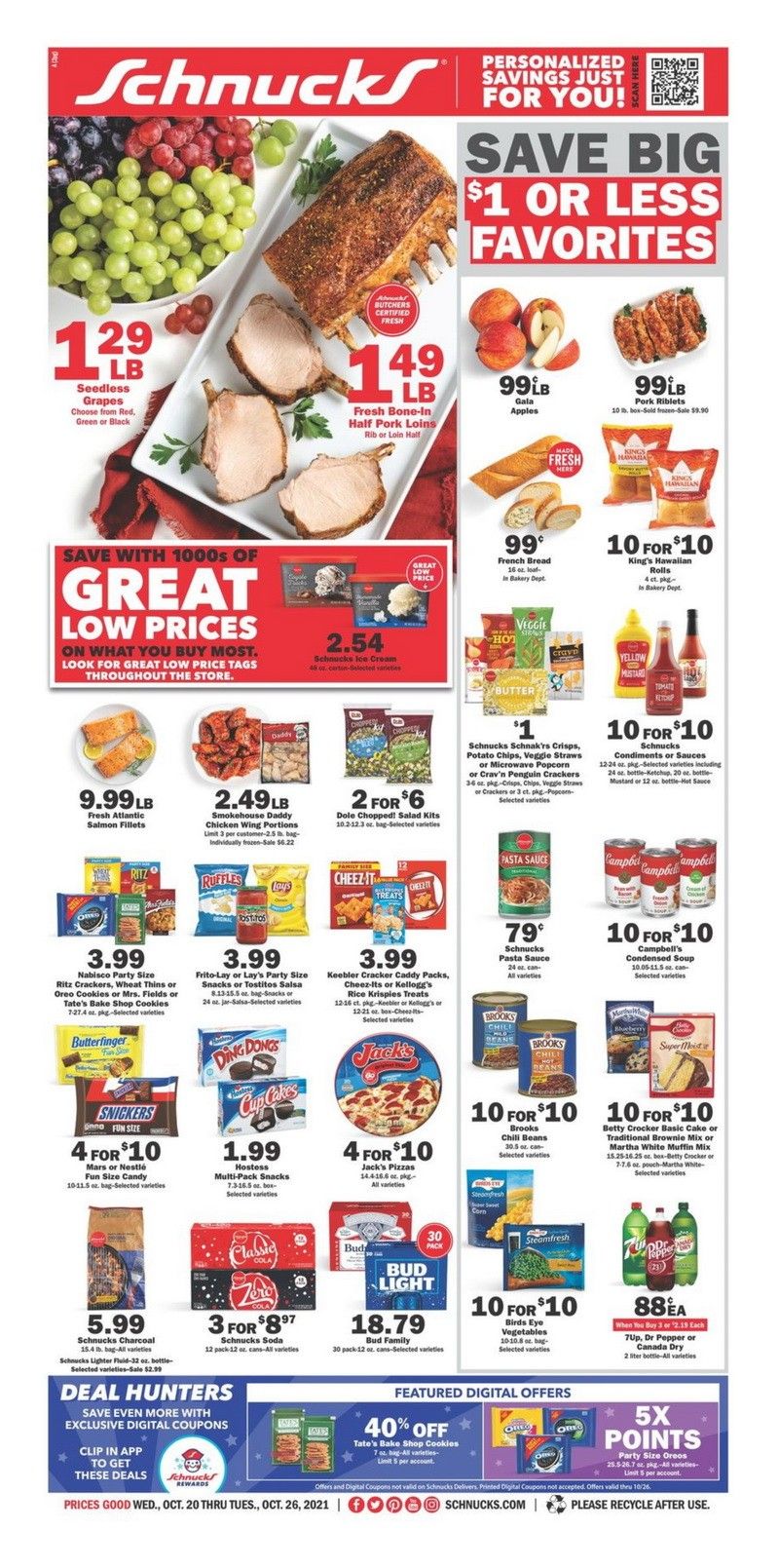 Schnucks Weekly Ad Oct 20 Oct 26, 2021