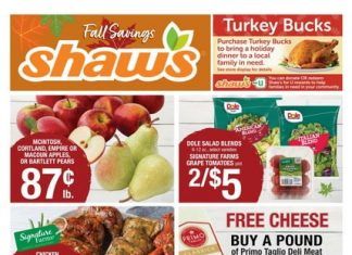 Shaw’s Weekly Ad Oct 15 – Oct 21, 2021 (Halloween Promotion Included)