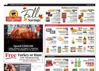 ShopRite Weekly Ad Oct 17 – Oct 23, 2021 (Halloween Promotion Included)
