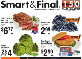 Smart & Final Weekly Ad Oct 20 – Oct 26, 2021 (Halloween Promotion Included)