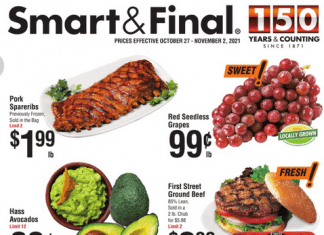 Smart & Final Weekly Ad Oct 27 – Nov 02, 2021