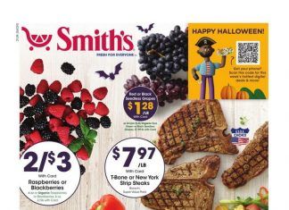Smith’s Food and Drug Weekly Ad Oct 27 – Nov 02, 2021 (Halloween Promotion Included)