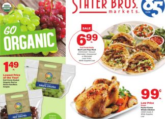 Stater Bros Weekly Ad Oct 13 – Oct 19, 2021