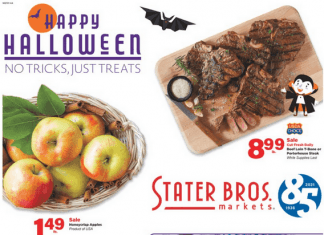 Stater Bros Weekly Ad Oct 27 – Nov 02, 2021 (Halloween Promotion Included)