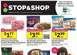 Stop & Shop Weekly Ad Oct 15 – Oct 21, 2021 (Halloween Promotion Included)