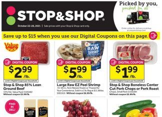 Stop & Shop Weekly Ad Oct 22 – Oct 28, 2021 (Halloween Promotion Included)