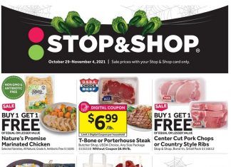 Stop & Shop Weekly Ad Oct 29 – Nov 04, 2021 (Halloween Promotion Included)