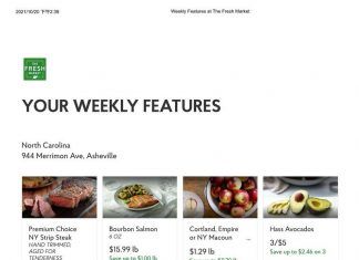 The Fresh Market Weekly Ad Oct 20 – Oct 26, 2021