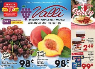 Valli Produce Weekly Ad Oct 06 – Oct 12, 2021