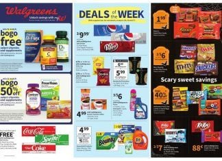 Walgreens Weekly Ad Oct 10 – Oct 16, 2021 (Halloween Promotion Included)