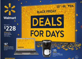 Walmart Black Friday Ad Nov 03 – Nov 07, 2021