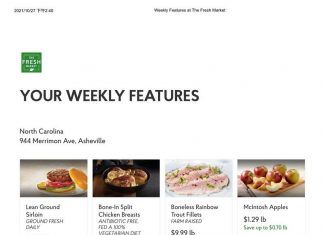The Fresh Market Weekly Ad Oct 27 – Nov 02, 2021