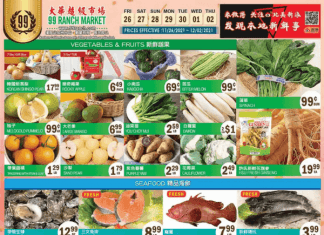 99 Ranch Market Weekly Ad Nov 26 – Dec 02, 2021 (Black Friday Promotion Included)