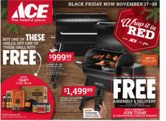 ACE Hardware Black Friday Ad Nov 17 – Nov 30, 2021