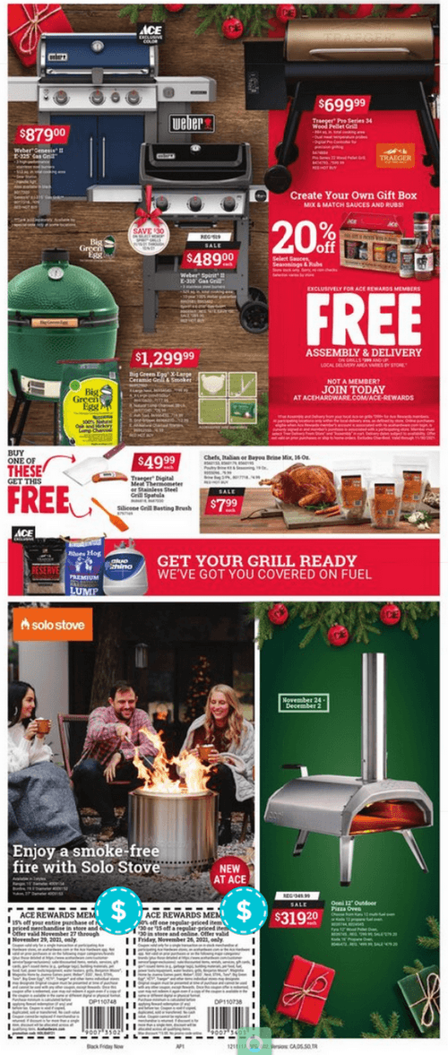 ACE Hardware Black Friday Ad Nov 17 Nov 30, 2021