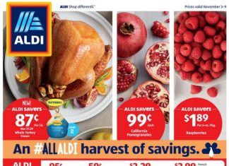 ALDI Weekly Ad Nov 03 – Nov 09, 2021
