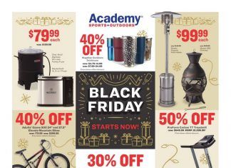 Academy Sports + Outdoors Black Friday Ad Nov 21 – Nov 28, 2021