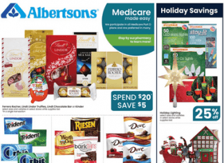 Albertsons Weekly Ad Nov 01 – Nov 07, 2021