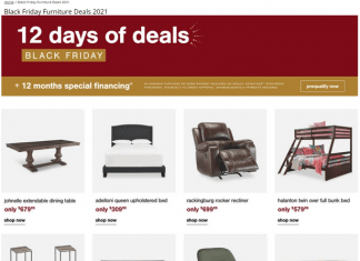 Ashley Furniture HomeStore Black Friday Ad Nov 16 – Nov 22, 2021