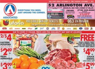 Associated Supermarkets Weekly Ad Nov 05 – Nov 11, 2021