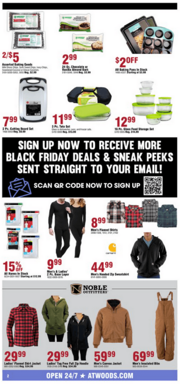 Atwoods Black Friday Ad Nov 17 Nov 24, 2021